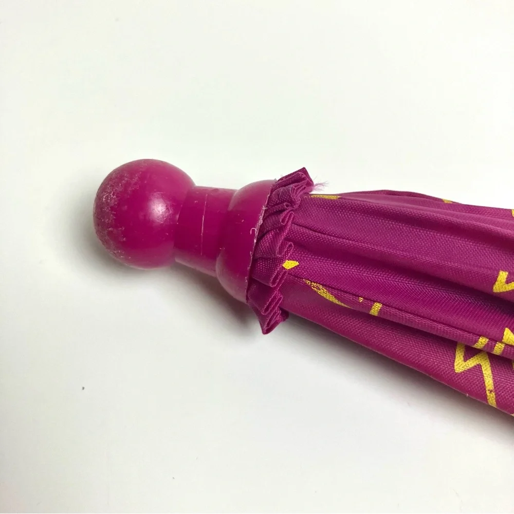 90s Vintage Rugrats Kids Umbrella 1998 Viacom Pink Parapluie Les Razmoket - Picture 6 of 17